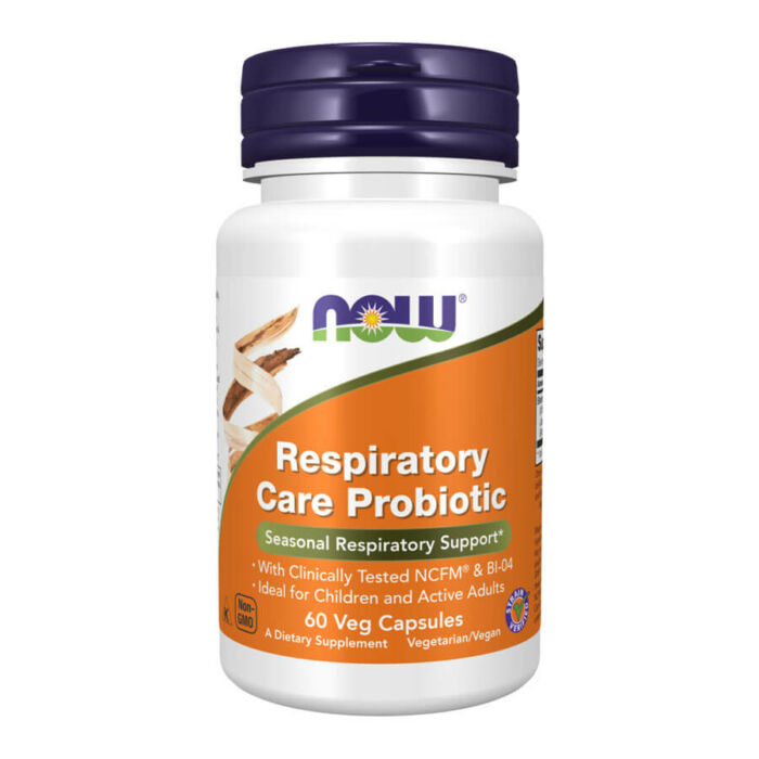 Now Respiratory Care Probiotic - 60 Veg Capsules