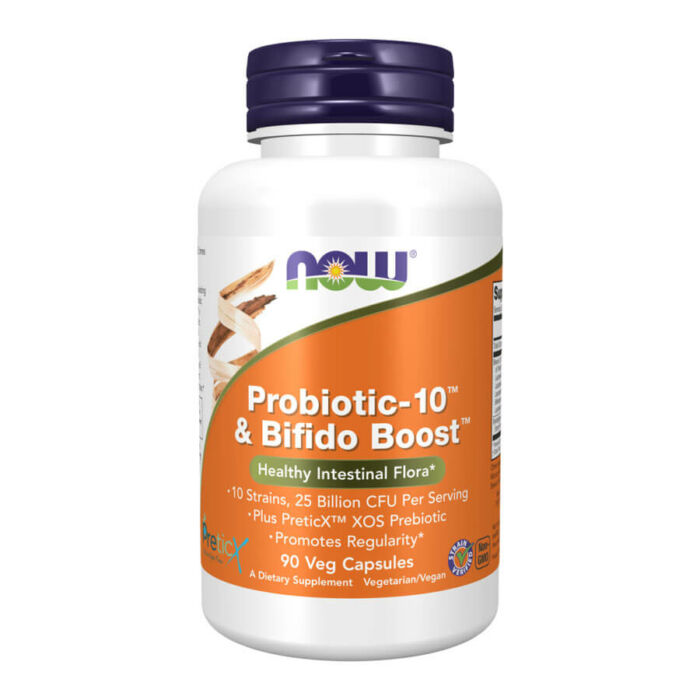 Now Probiotic-10 & Bifido Boost - 90 Veg Capsules