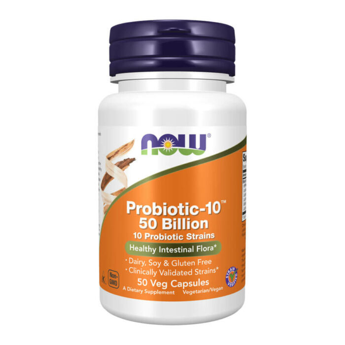 Now Probiotic-10-50 Billion - 50 Veg Capsules
