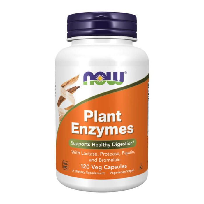 Now Plant Enzymes - 120 Veg Capsules