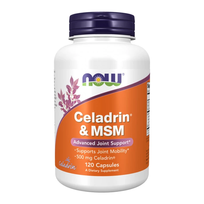 Now Celadrin® &amp; MSM 500 mg - 120 Capsules