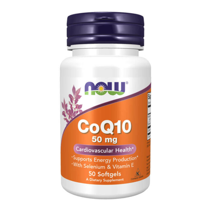 Now CoQ10 50 mg - 50 Softgels