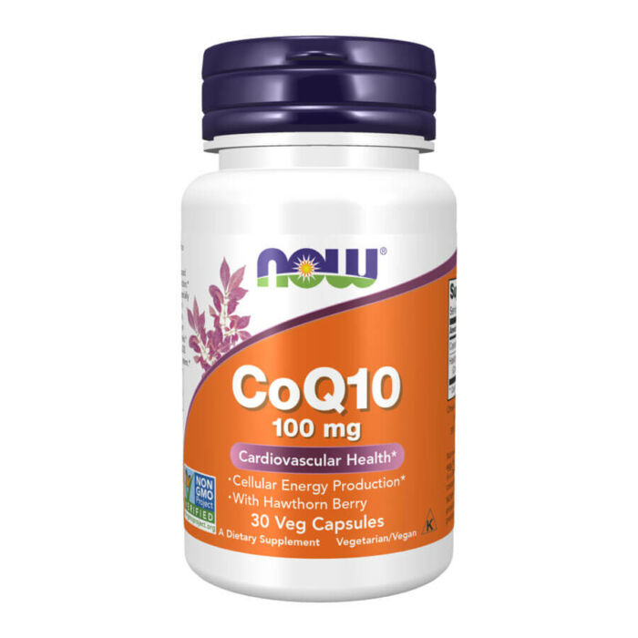 Now CoQ10 100 mg - 30 Veg Capsules