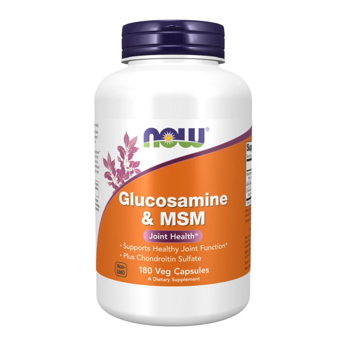 Now Glucosamine &amp; MSM - 180 Veg Capsules