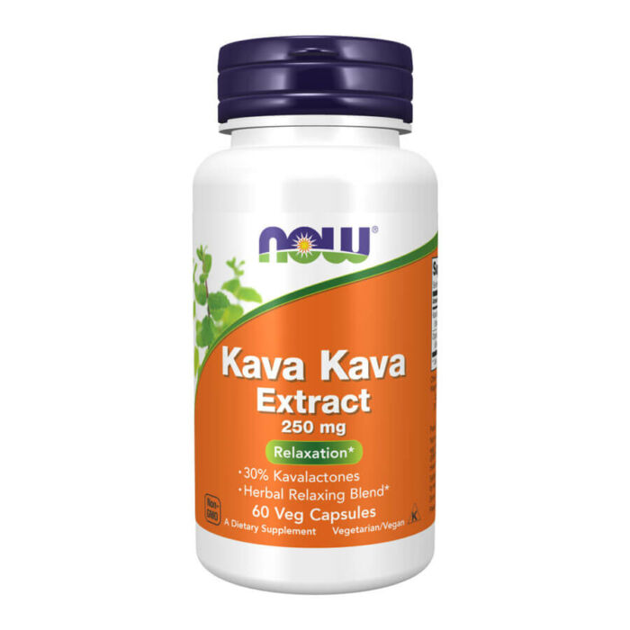 Now Kava Kava Extract 250 mg - 60 Veg Capsules