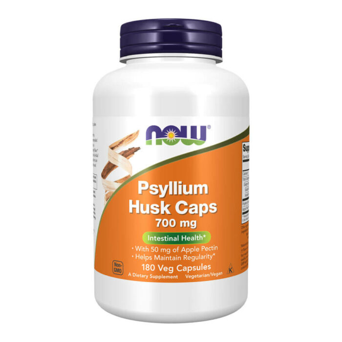 Now Psyllium Husk Caps 700 mg - 180 Veg Capsules