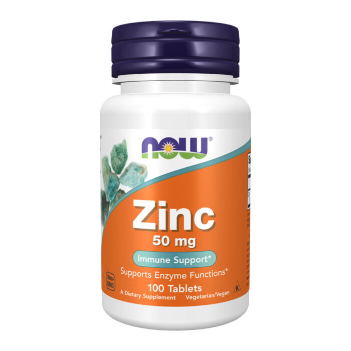 Now Zinc 50 mg - 100 Tablets
