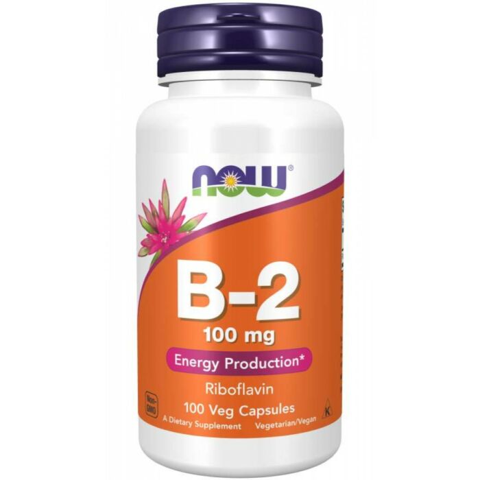 Now B2 vitamin riboflavin 100 mg. (100 kapszula)