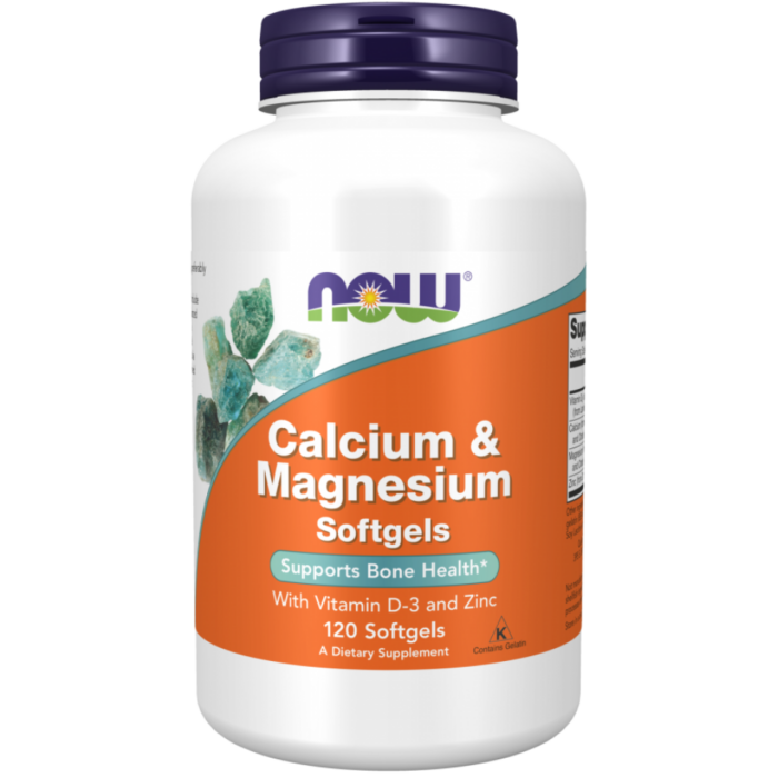 Now Kalcium és magnézium 120 lágyzselatinkapszula