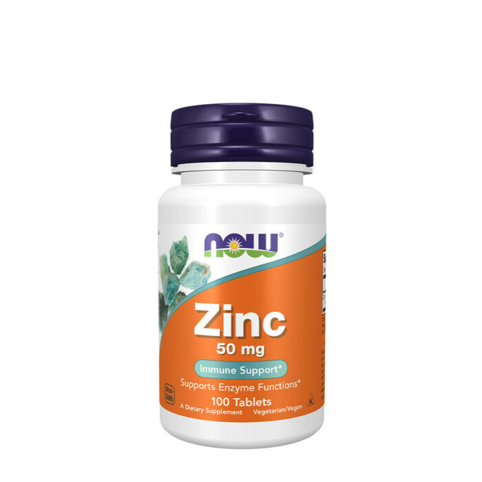 Now Zinc Cink 50 mg (100 Tablets)