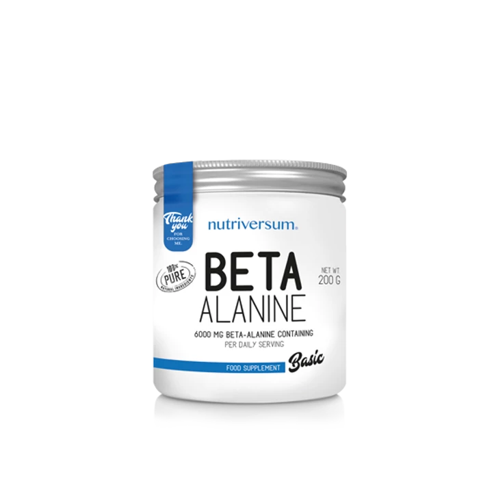 Nutriversum Beta-Alanine - 200 g - BASIC  ízesítetlen