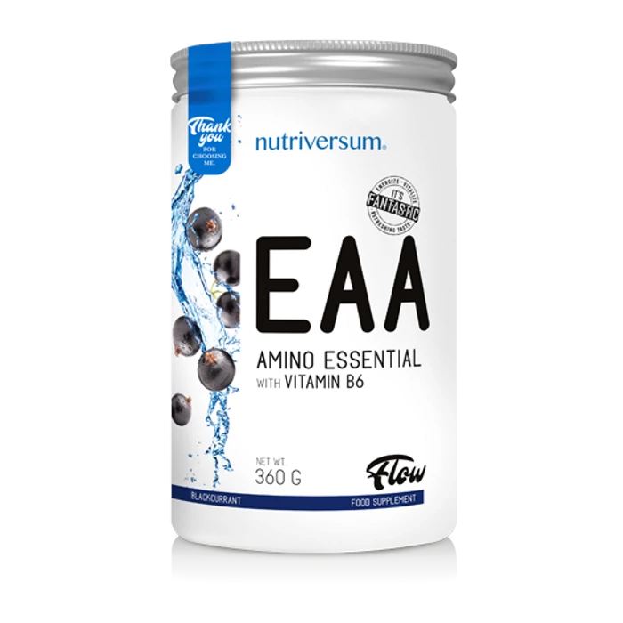 Nutriversum EAA 360 g FLOW  feketeribizli