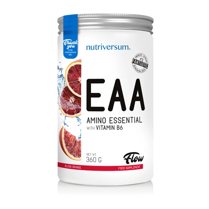 Nutriversum  EAA 360 g FLOW vérnarancs