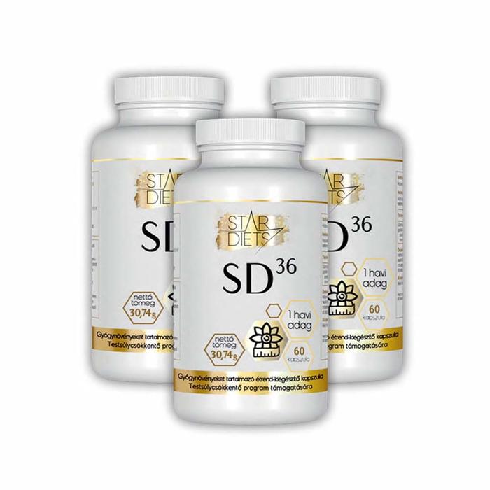 SD36 étrend kiegészítő (3×60 kapszula) Ingyen szállítás