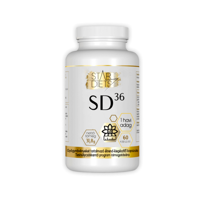 StarDiets SD36,testsúly csökkentő kapszula