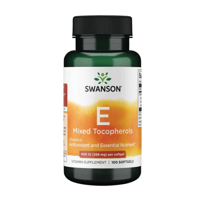 Swanson E- vitamin 400 NE (268 mg) / 100 db lágyzselatin kapszula