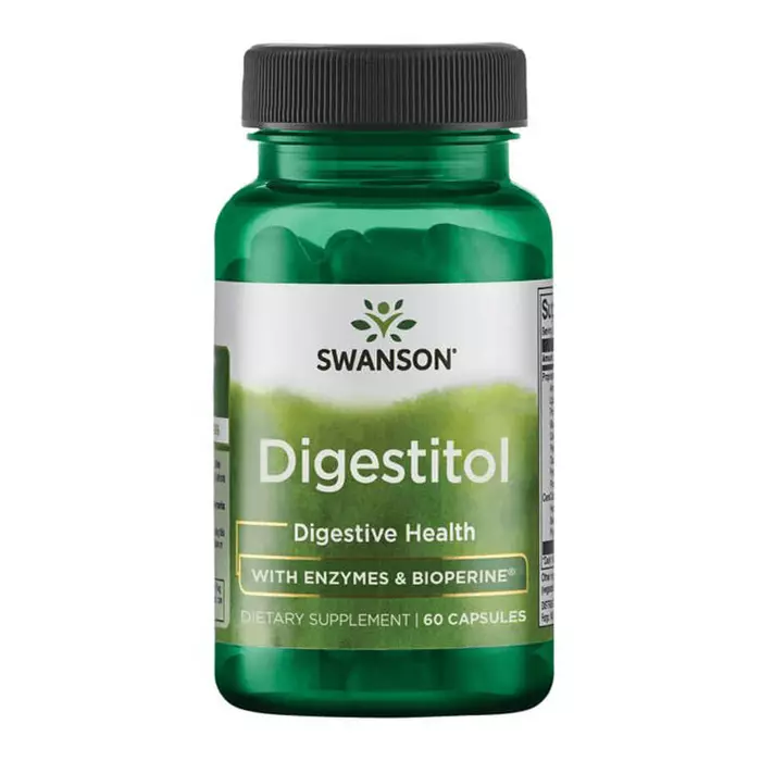 Swanson Digestitol - 60 Capsules