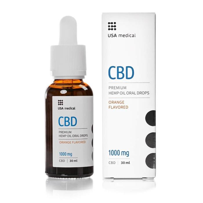 USA medical CBD Olaj - 1000 mg | 30 ml 