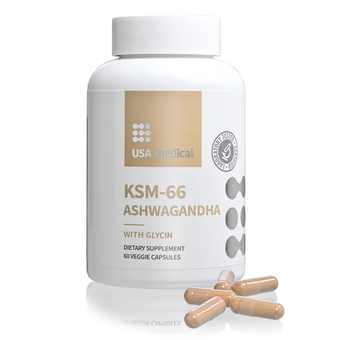 USA medical ashwagandha ksm-66 kapszula 60 db