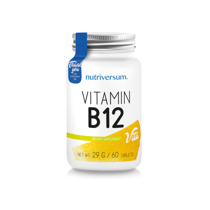 Nutriversum Vitamin B12 - VITA - 60 tabletta