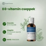 Kép 2/3 - SuperGreens D3-vitamin cseppek 4000 NE 30 ml