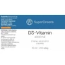 Kép 3/3 - SuperGreens D3-vitamin cseppek 4000 NE 30 ml
