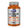 Kép 1/5 - Now L-Citrulline, Extra Strength 1200 mg - 120 Tablets