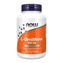 Kép 1/4 - Now L-Ornithine 500mg 120 Veg Capsules
