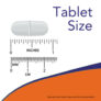 Kép 2/2 - Now L-Lysine, Double Strength 1,000 mg - 250 Tablets