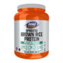 Kép 1/4 - Now Sprouted Brown Rice Protein Powder 907 g