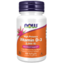 Kép 1/2 - now Vitamin D 1000 IU Vegetarian, Dry (120 Veg Capsules) D-Vitamin