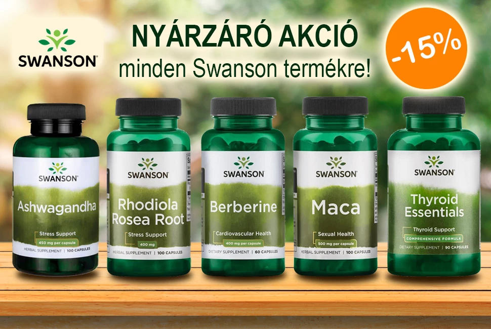 Swanson 15% akció