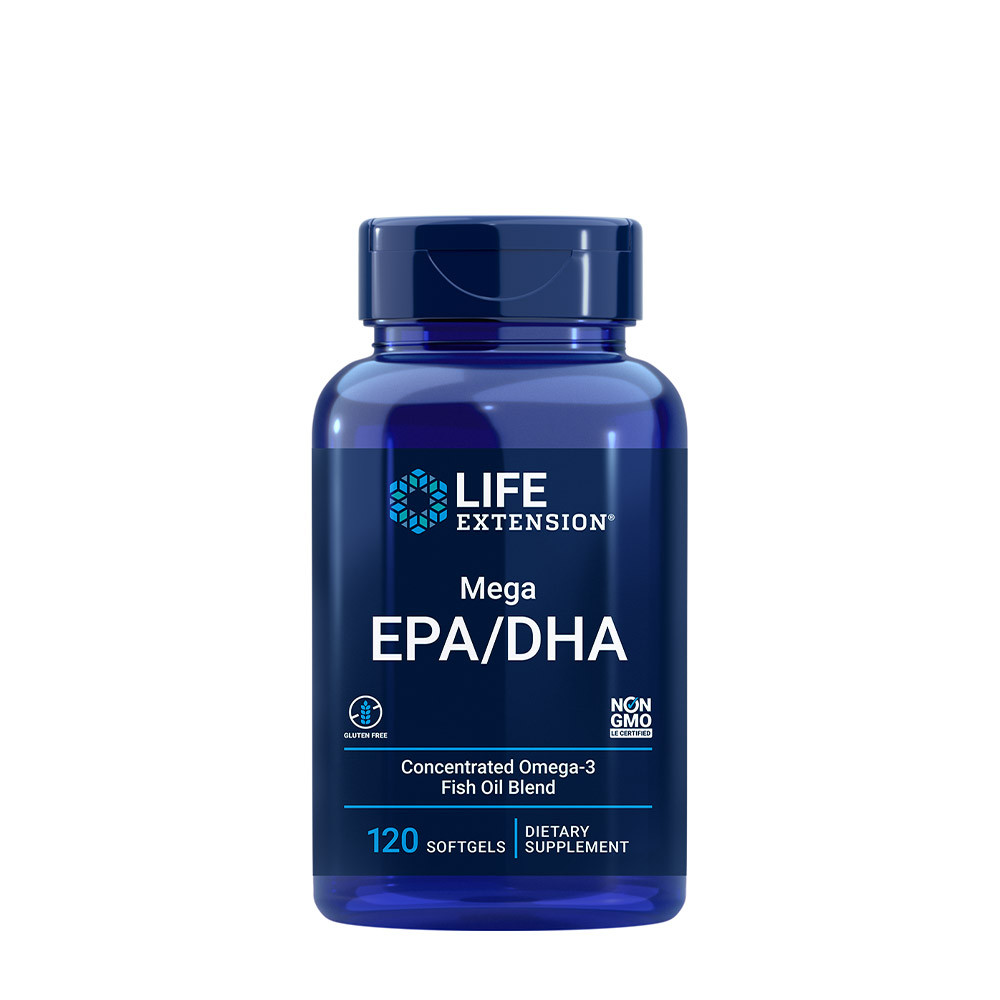 Life Extension Mega EPA/DHA (120 lágyzselatin kapszula)