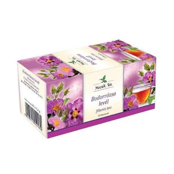 Mecsek bodorrózsa levél filteres tea 25x1,2g