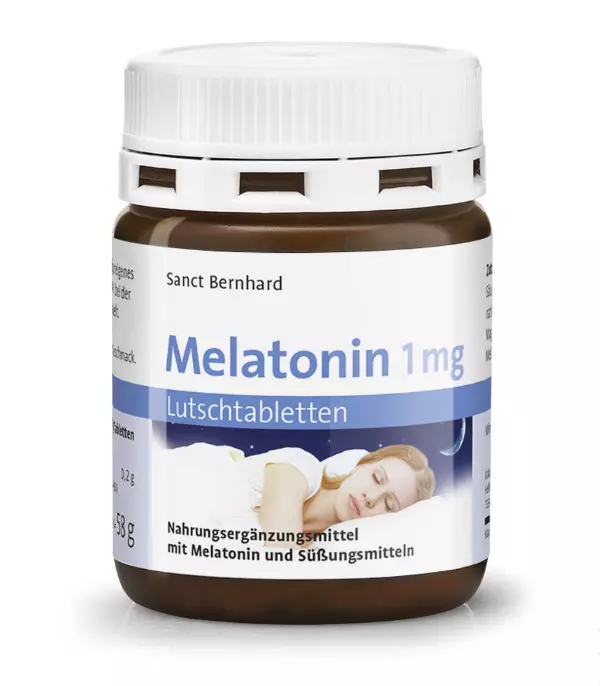 Sanct Bernhard Melatonin 1 mg rágótabletta (120 db)