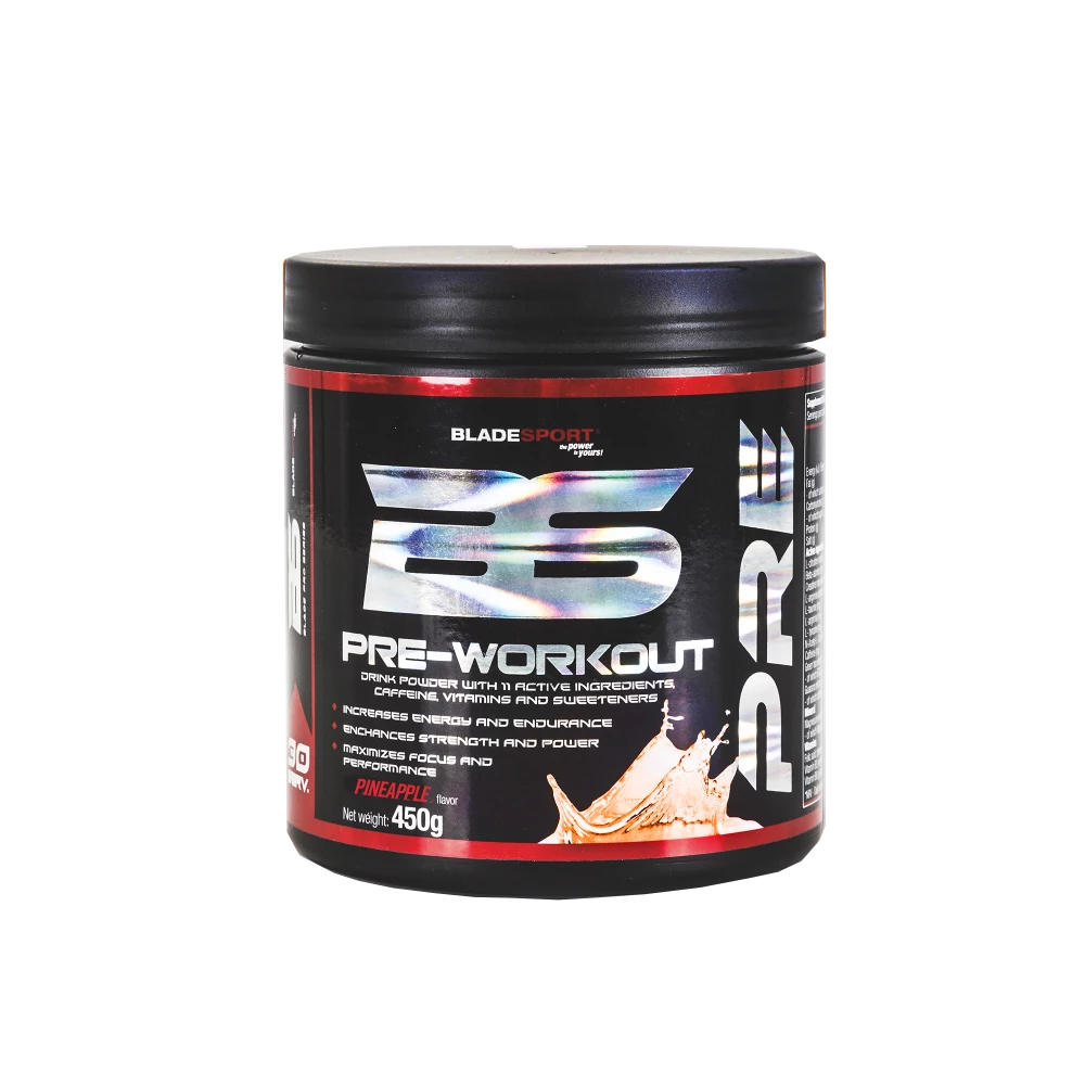 Blade Pre-Workout Pro Series (edzés előtti készítmény, 450 g) Ananász (Lejárat: 2025.02.27.)