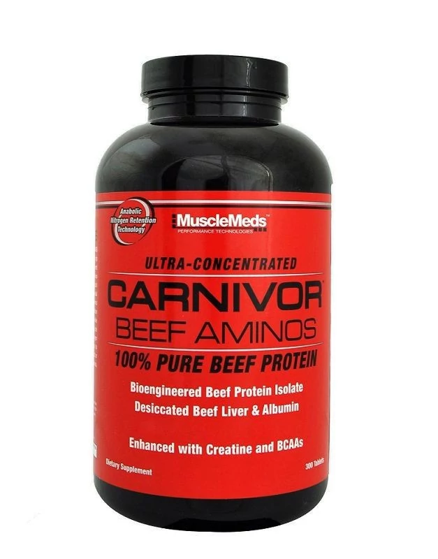 MUSCLEMEDS - CARNIVOR BEEF AMINOS - 300 TABLETTA