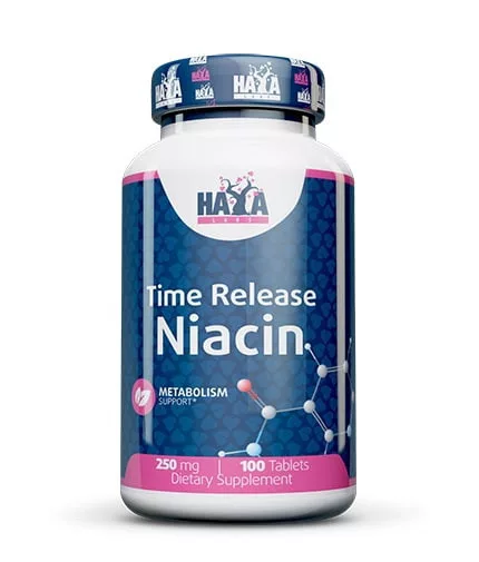 Haya Labs - Niacin Time Release 250mg 100 tabletta