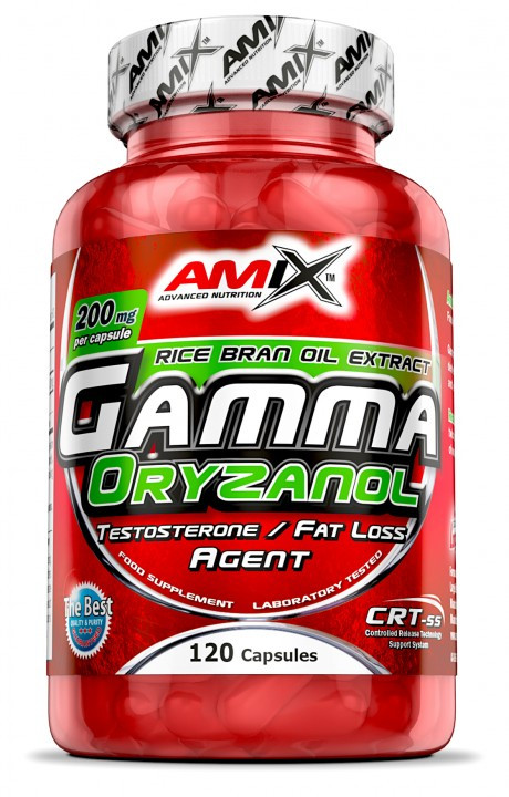 AMIX NUTRITION – GAMMA ORYZANOL 200MG 120CPS.