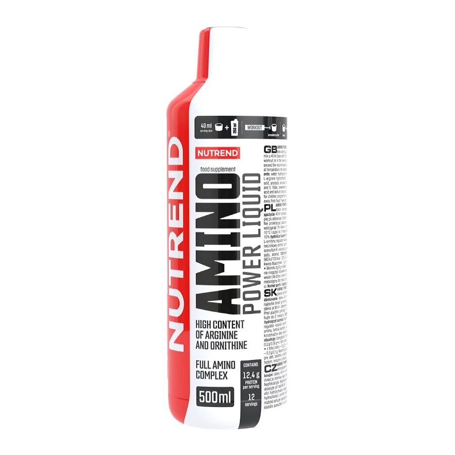 NUTREND - AMINO POWER LIQUID - 500ML (Lejárat:2024.06.02.