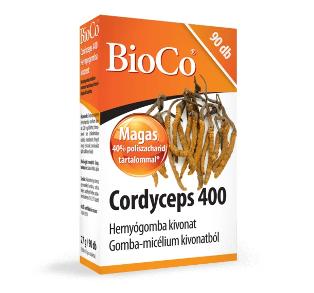 BioCo Cordyceps 400 hernyógomba kivonat 90 db