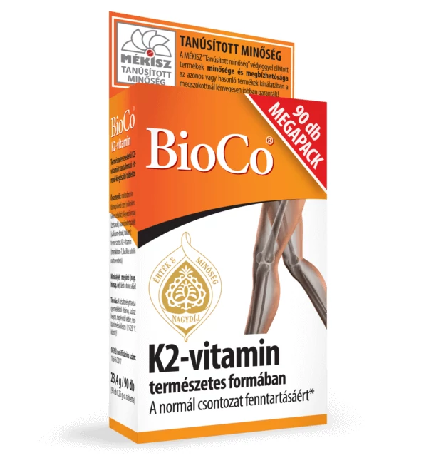 BioCo K2-vitamin 50 µg 90 db