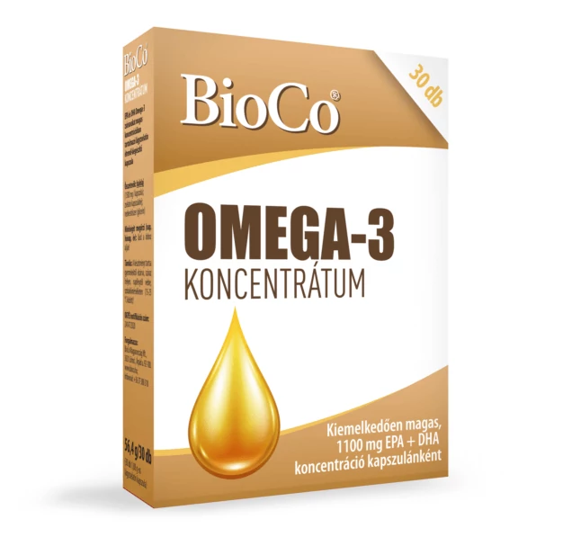 BioCo Omega-3 Koncentrátum 30 db