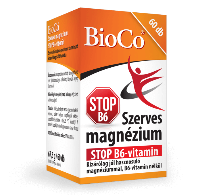 BioCo Szerves Magnézium STOP B6 60 db