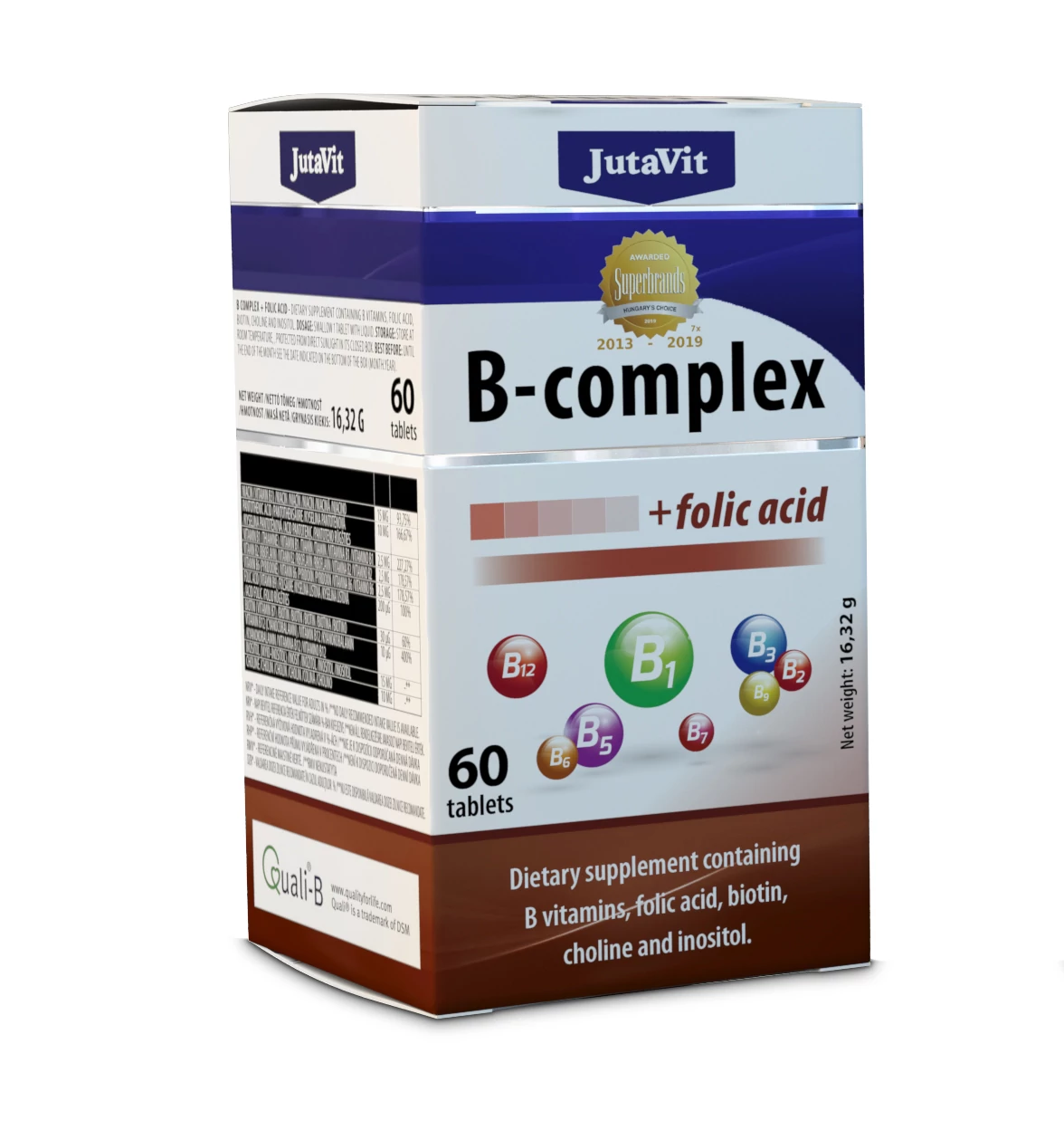 JutaVit B-komplex + folsav