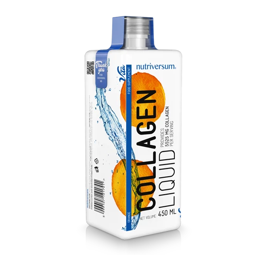 Nutriversum Collagen liquid 5.000 mg - 450 ml - VITA - narancs