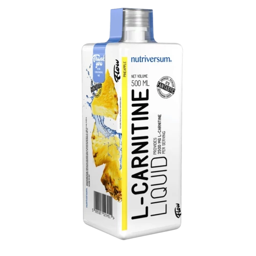 Nutriversum L-Carnitine 3000 mg - 500 ml - FLOW - Nutriversum - ananász