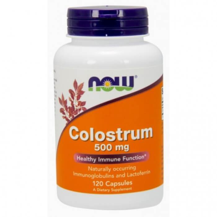Now Colostrum 500 mg - 120 Veg Capsules