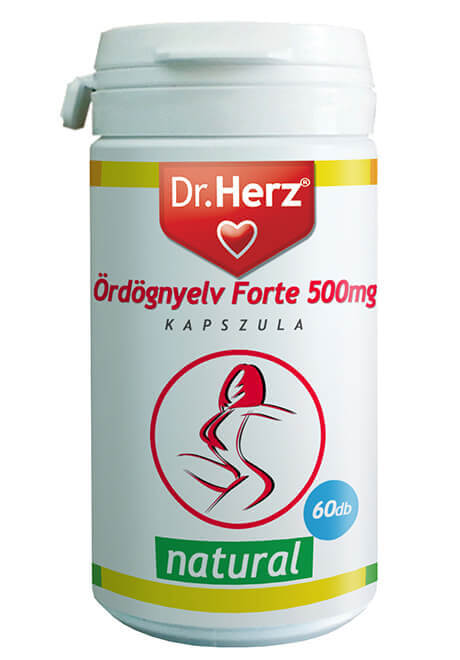 Dr. Herz Glücomannán Ördögnyelv Forte 500 mg kapszula 60 db