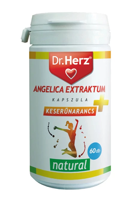 Dr. Herz Angelica Extraktum+ Keserűnarancs kapszula 60 db